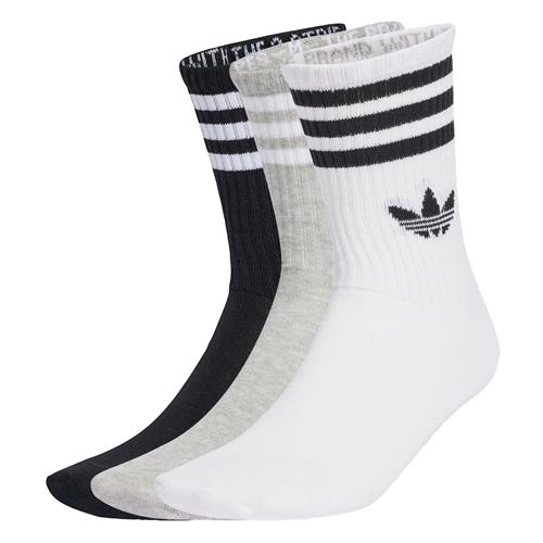 ADIDAS ORIGINALS Sokker  grå-meleret / sort / hvid