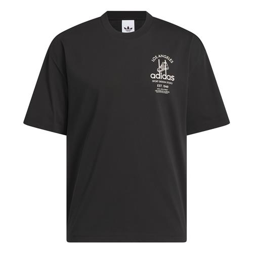 ADIDAS ORIGINALS Bluser & t-shirts  sort / hvid