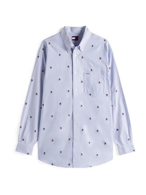 Tommy Jeans Bluse  navy / dueblå / rød / hvid
