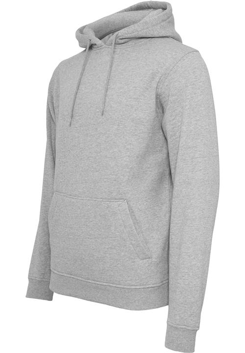 Heavy Hoodie - Heather Grå - Herre - M - TeeShoppen