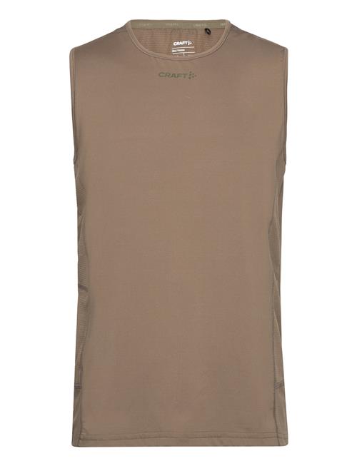 Adv Essence Sl Tee M Craft Brown