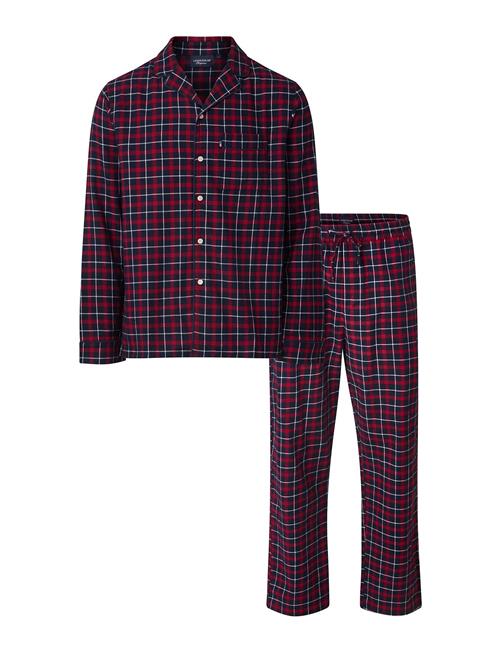 Ethan Organic Cotton Checked Flannel Pajama Set Lexington Home Red