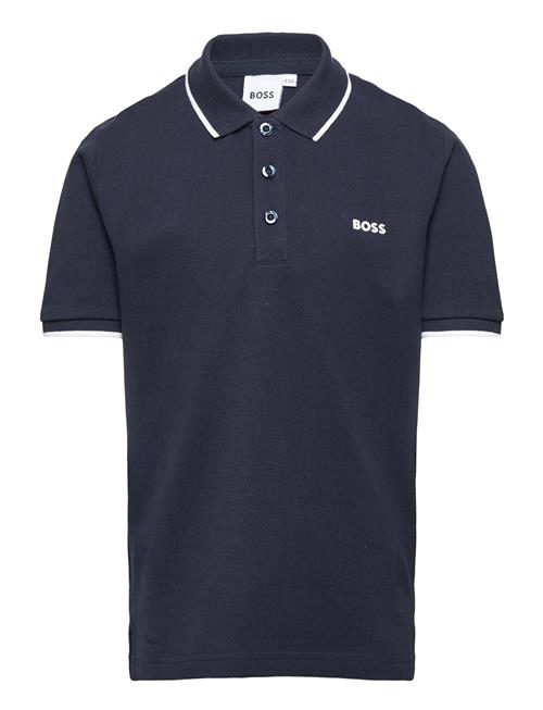 Short Sleeve Polo BOSS Navy