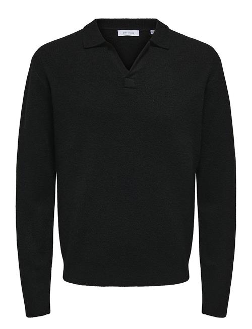 Onsraymond Reg 12 Resort Knit ONLY & SONS Black