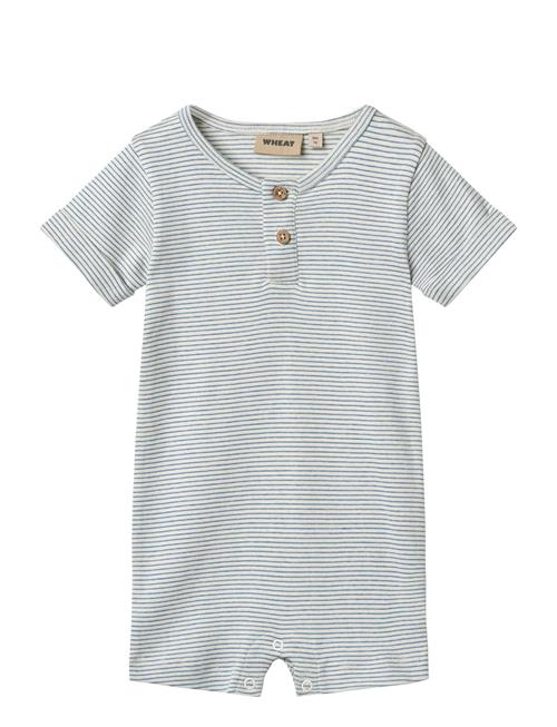 Jumpsuit S/S Alfred Wheat Blue