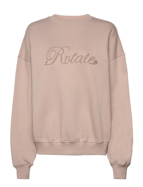 Heavy Sweat Crewneck ROTATE Birger Christensen Beige