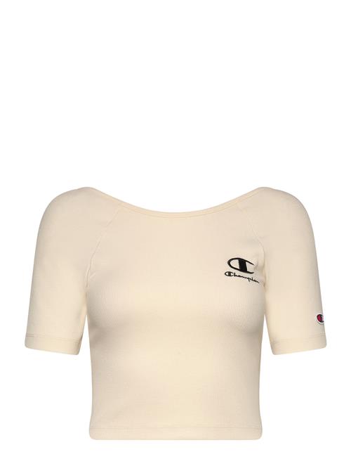 Crop Ss Tee Champion Beige