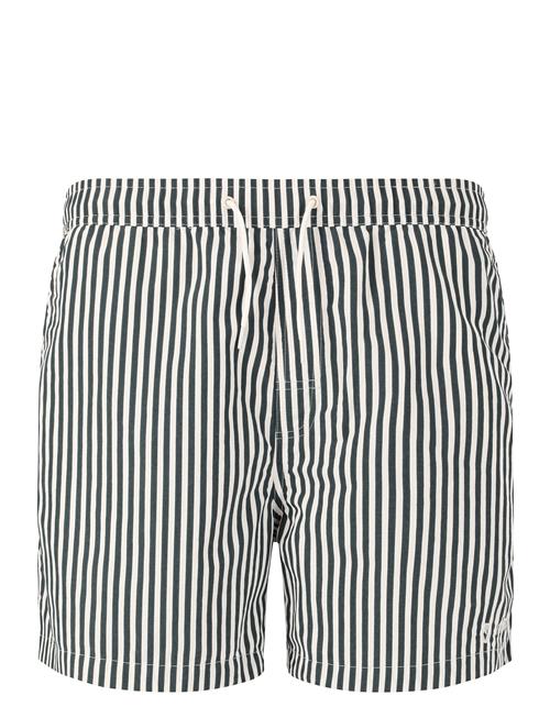 Cullen M Striped Board Shorts Virtus Khaki