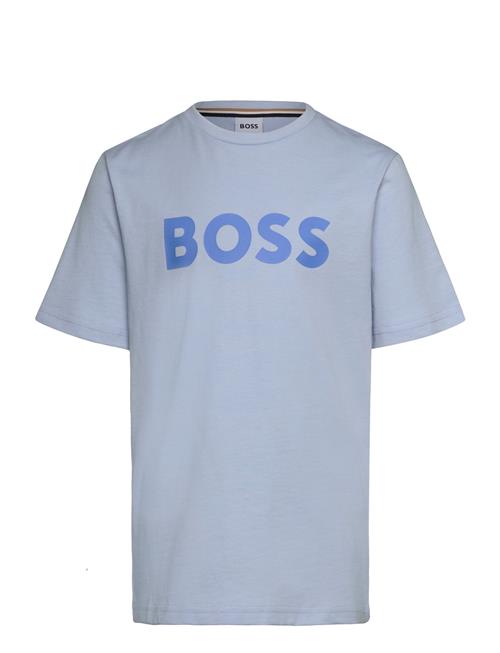 Short Sleeves Tee-Shirt BOSS Blue