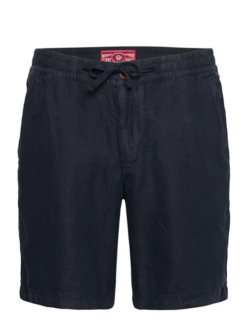 Merchant Linen Short Superdry Navy