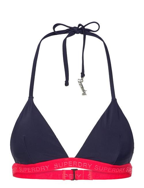 Triangle Elastic Bikini Top Superdry Sport Navy