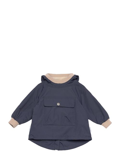 Matbabyvito Fleece Lined Spring Anorac. Grs MINI A TURE Navy
