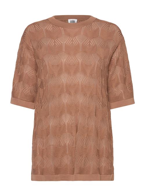 Uma Crochet Tee Twist & Tango Brown