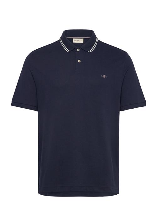 Tipping Collar Ss Polo GANT Navy