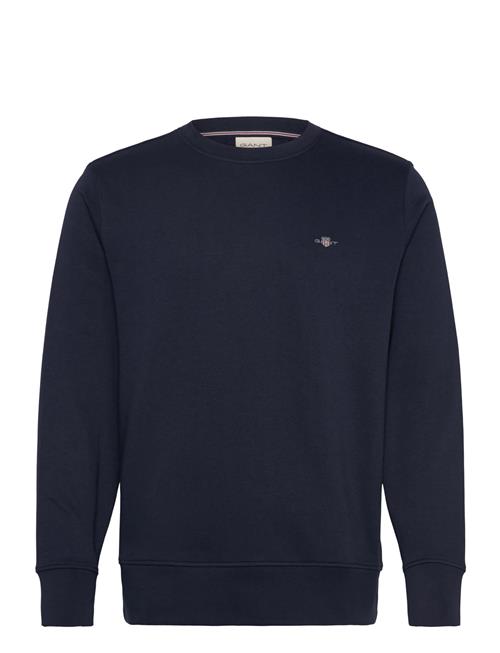 Shield Logo Cneck GANT Navy