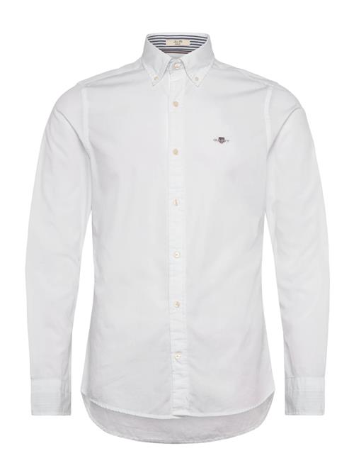 Slim Poplin Shirt GANT White