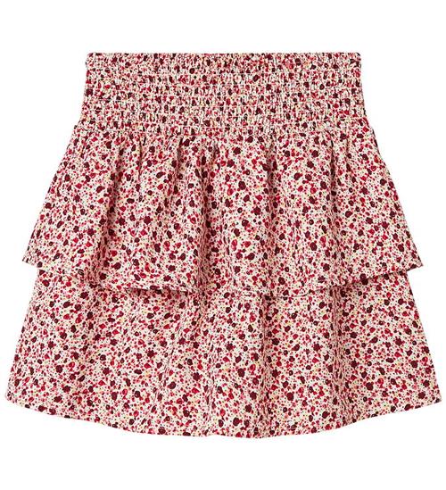 Name It Nederdel - NkfKanva - Bright White/Flower
