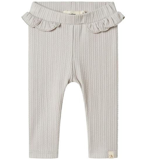 Lil Atelier Lil' Atelier Leggins - NbfFleura - Vapor Blue