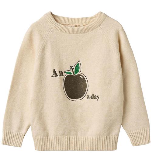 Fliink Bluse - Strik - Alon Apple - Sandshell