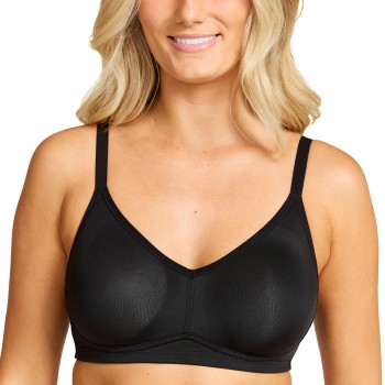 Damella BH Carla Soft Bra Sort polyester E 85 Dame