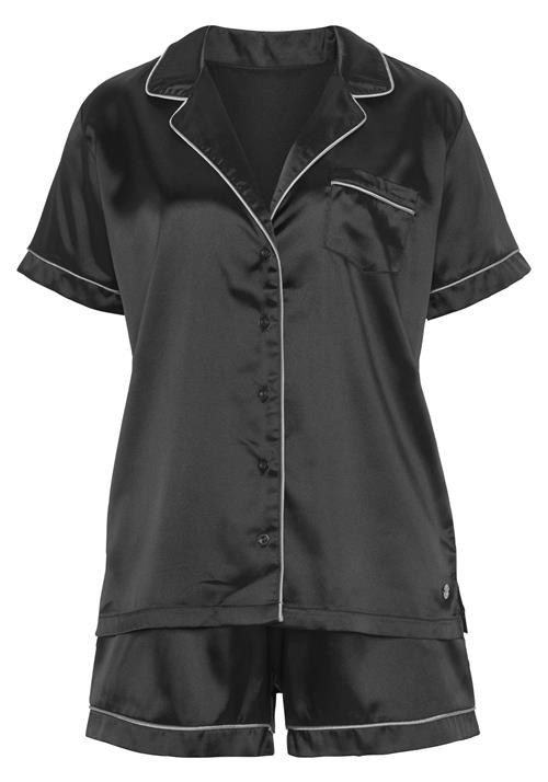 Bruno Banani Pyjamas  lysegrå / sort