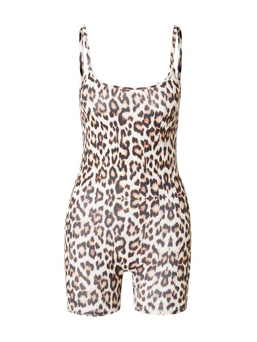 Tally Weijl Jumpsuit  brun / sort / hvid
