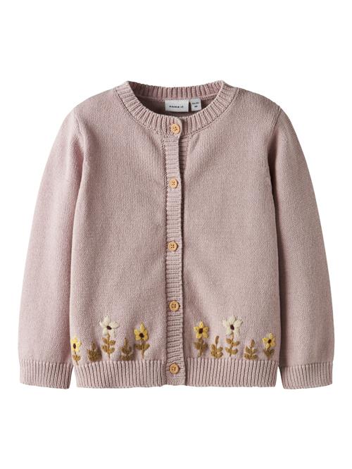 NAME IT Cardigan  mørkegul / gran / lilla / sort