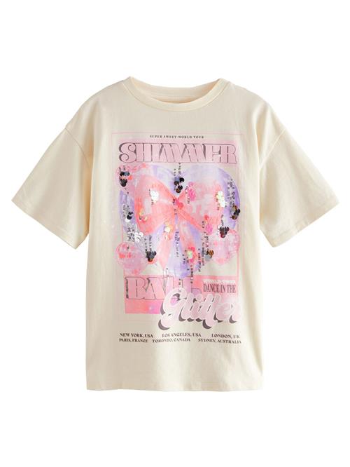 Se Next Bluser & t-shirts  ecru / lavendel / gammelrosa / sølv ved About You