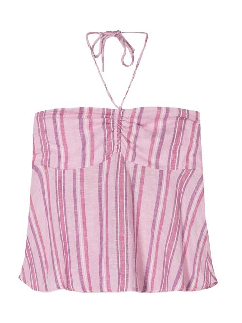 Se Bershka Overdel  lilla / pink / lyserød / hvid ved About You