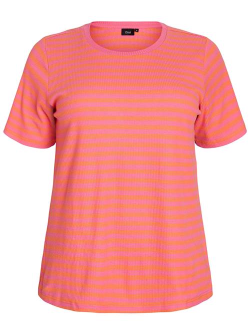 Se Zizzi Shirts 'Caamila'  orange / pink ved About You