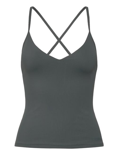 Se Studio Rib Strap Tank Björn Borg Grey ved Booztlet