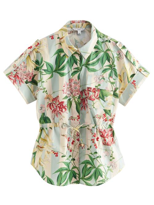Next Bluse  lyseblå / grøn / pastelpink / grenadine