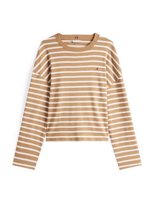 TOMMY HILFIGER Shirts  camel / hvid