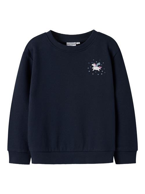 NAME IT Sweatshirt 'NMFVASACHA'  navy / lyseblå / pink / hvid