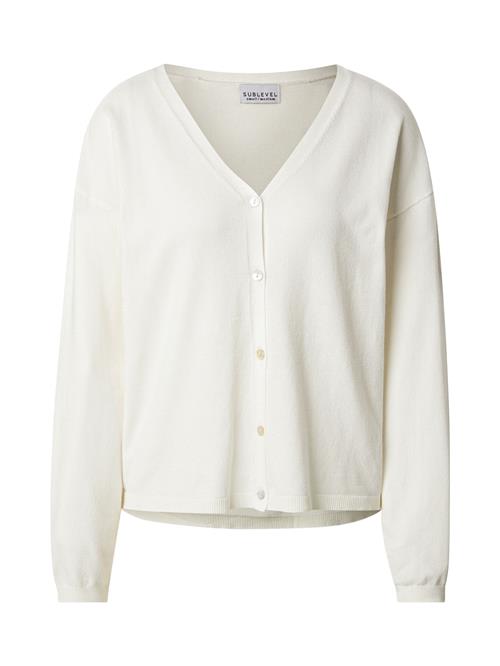 Se Sublevel Cardigan  hvid ved About You