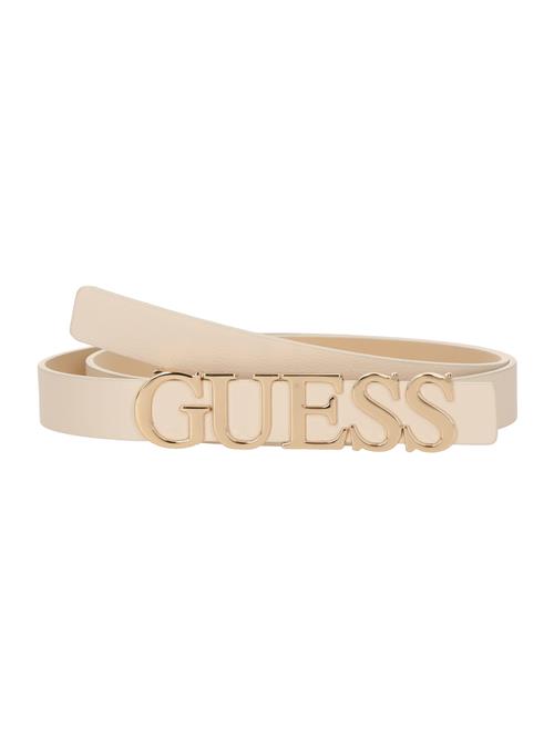 GUESS Bælte 'LEFIA'  guld / uldhvid