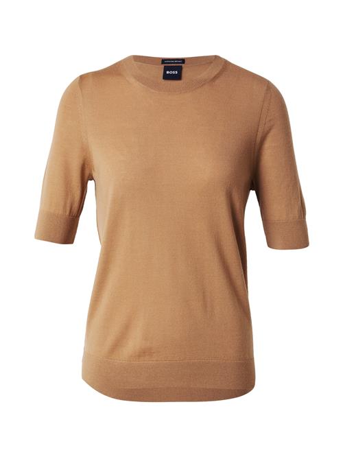 Se BOSS Pullover 'Farbella'  mørkebeige ved About You