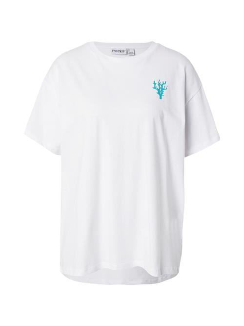 PIECES Shirts 'PCALIFI FASTTRACK'  grøn / lyserød / rød / hvid