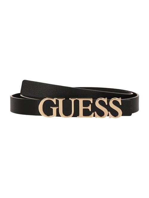 GUESS Bælte 'Lefia'  guld / sort