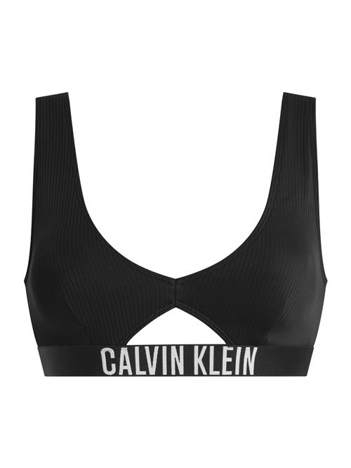 Se Calvin Klein Swimwear Bikinioverdel  sort / hvid ved About You