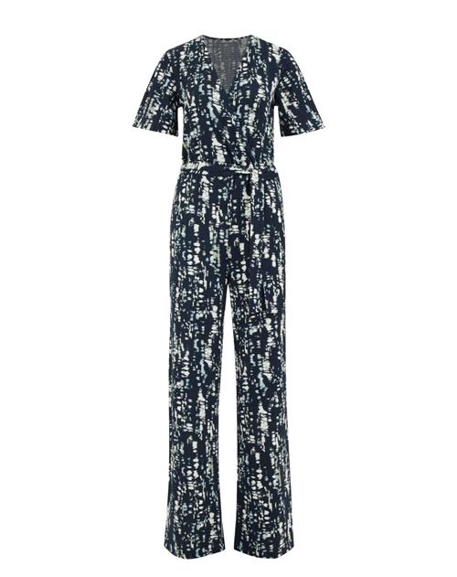 WE Fashion Jumpsuit  marin / hvid