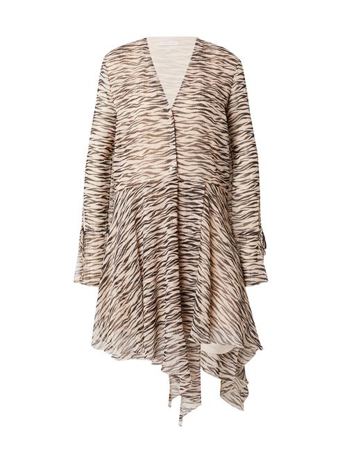 Se PATRIZIA PEPE Blusekjole  beige / sort ved About You