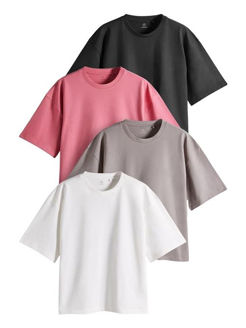 The Set Shirts  grå / lyserød / sort / hvid