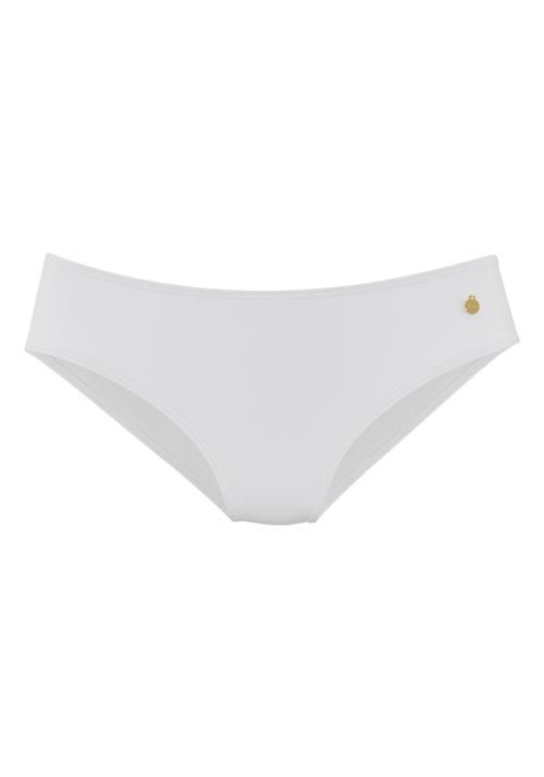 LASCANA Bikinitrusse  guld / hvid