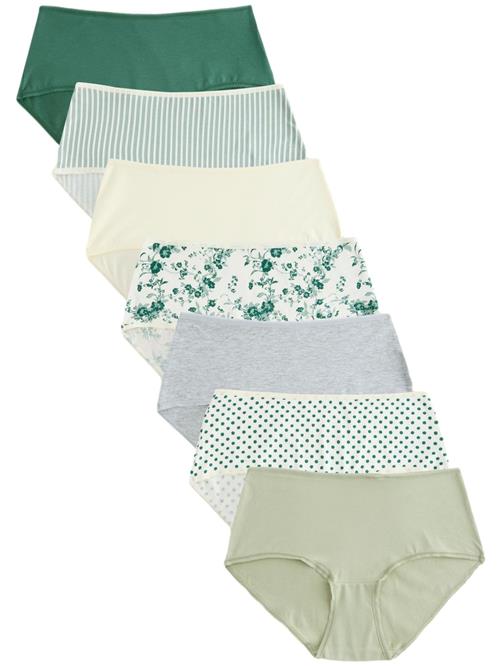 Next Slip  beige / grøn / pastelgrøn / hvid