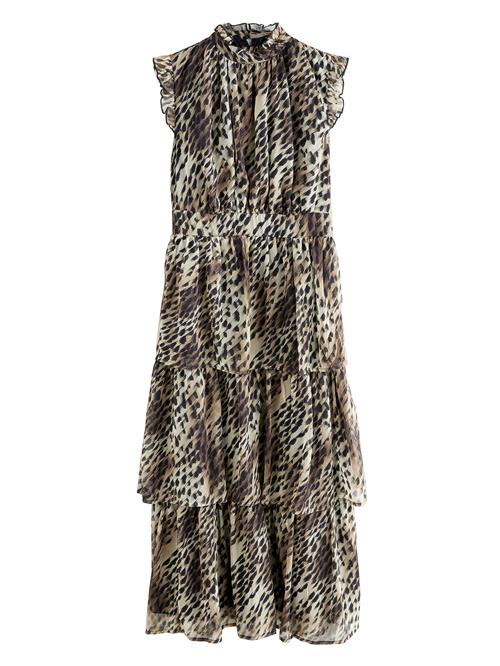 Next Festkjole  taupe / sort / hvid