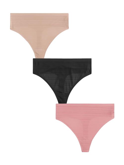Next String  beige / gammelrosa / sort