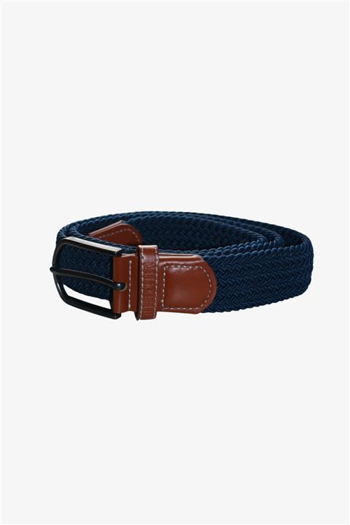 Elastikbælte - Blå - 85-cm - TeeShoppen