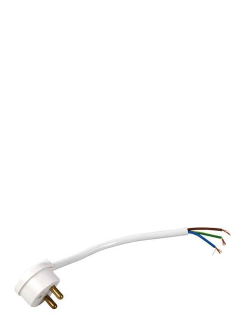 Se Sverige Stik Med 20Cm Ledning Halo Design White ved Booztlet