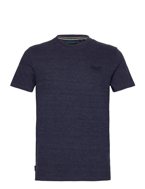 Essential Logo Emb Tee Superdry Navy